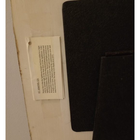 ⏰St. Simons Island, GA Lighthouse/3D Tile Table Stand/Art Plaque by Donna Elias - Picture 6 of 6